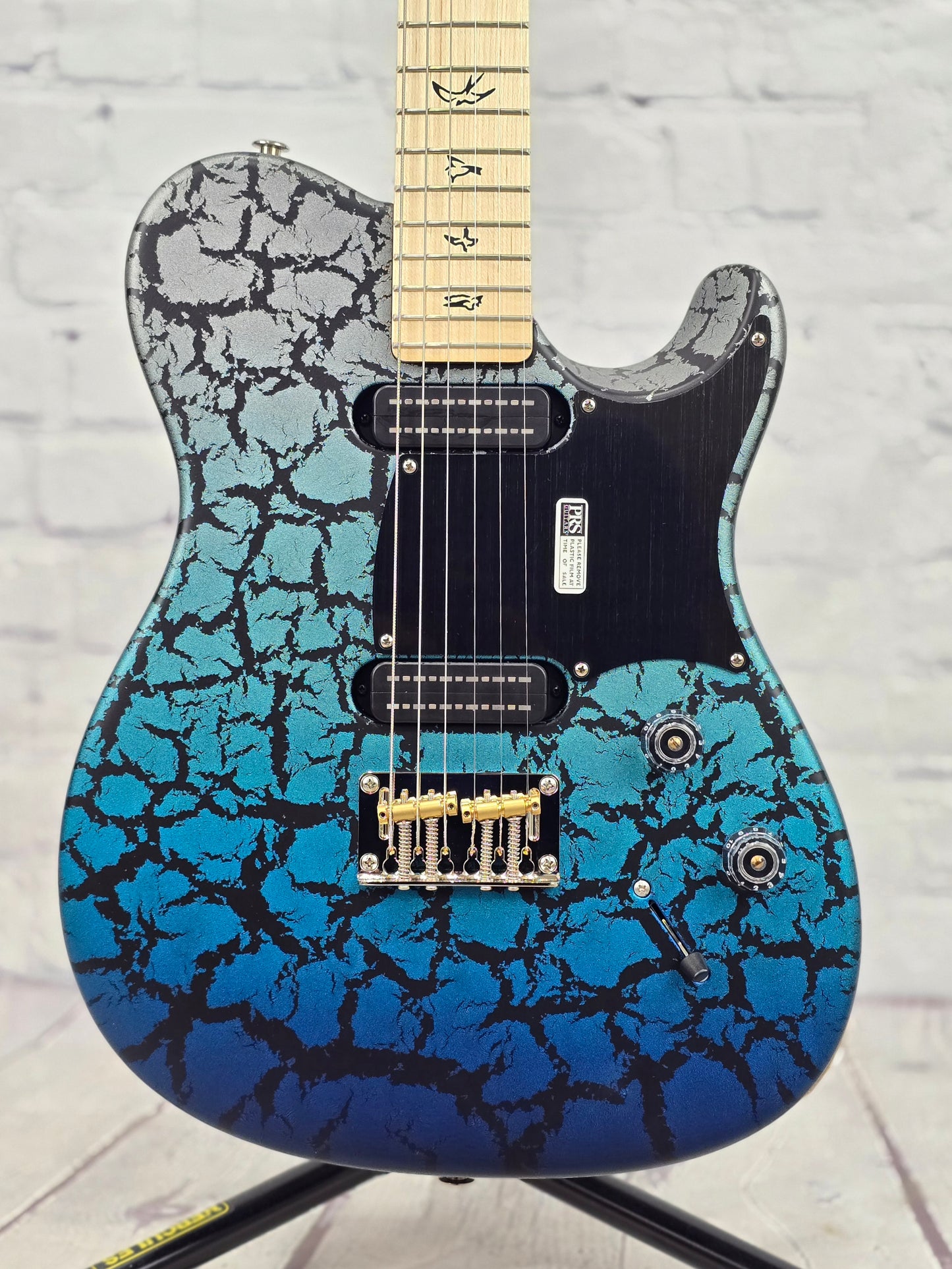 Paul Reed Smith PRS NF53 Satin 6 String Electric Guitar "Sprayer's Choice" Blue Fade Satin Crackle