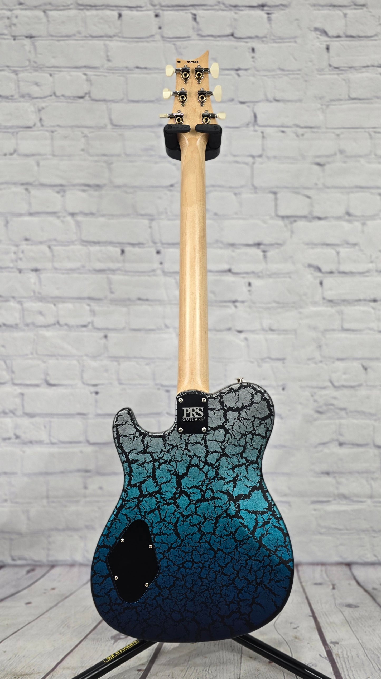 Paul Reed Smith PRS NF53 Satin 6 String Electric Guitar "Sprayer's Choice" Blue Fade Satin Crackle