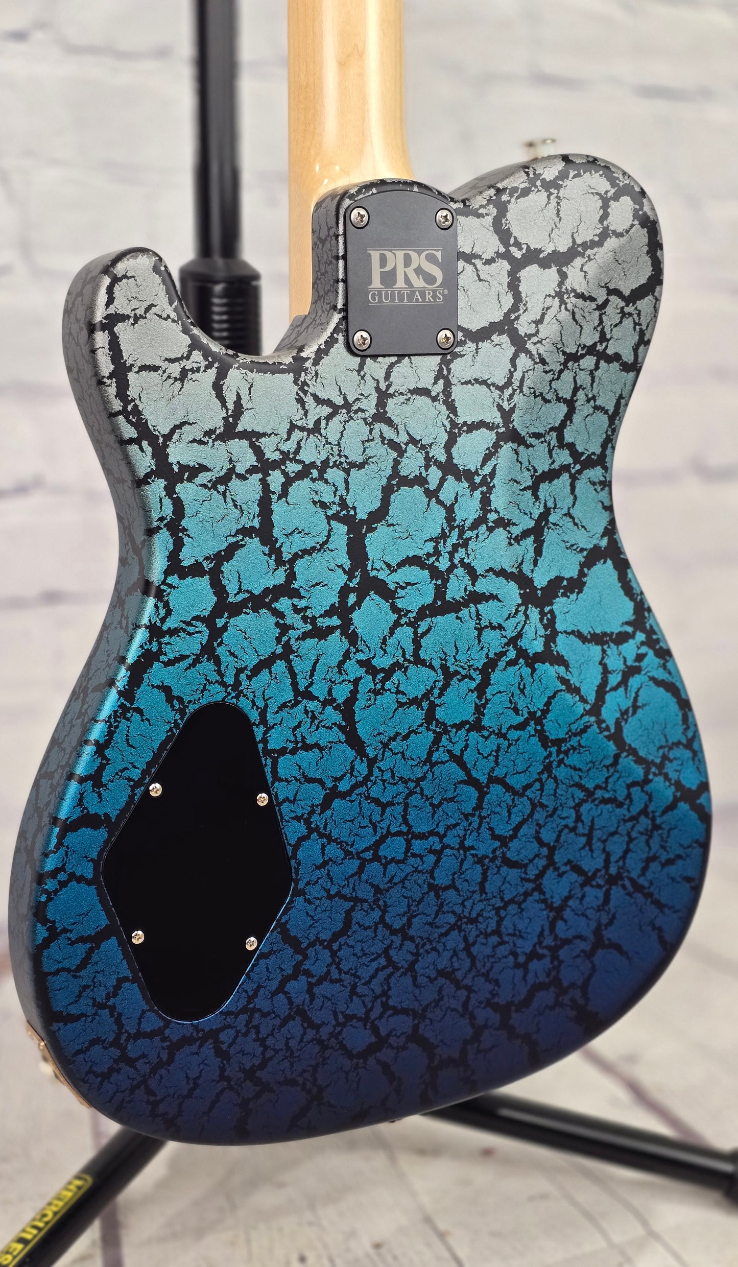 Paul Reed Smith PRS NF53 Satin 6 String Electric Guitar "Sprayer's Choice" Blue Fade Satin Crackle