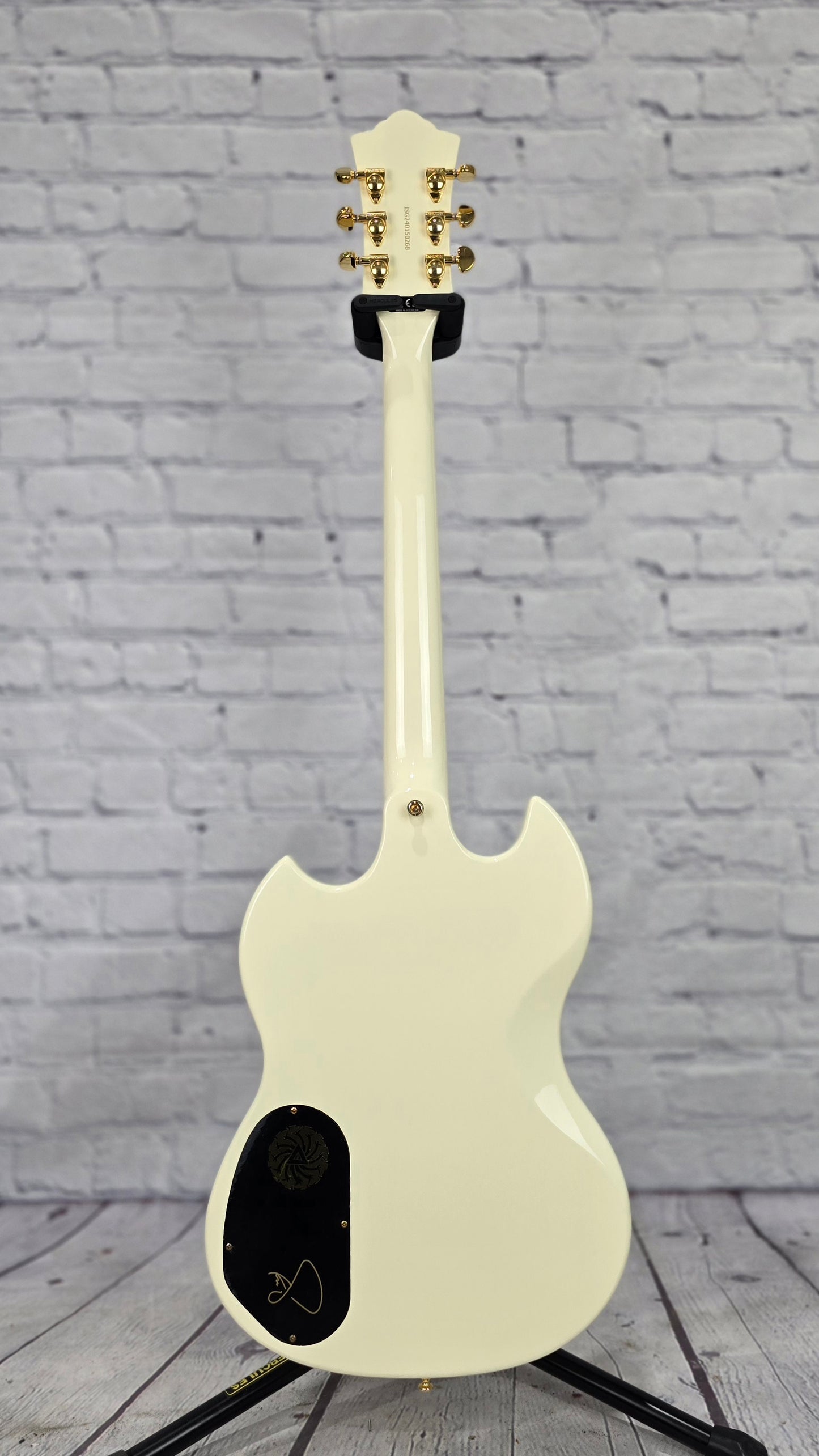 Guild Polara Kim Thayil Signature 6 String Electric Guitar Vintage White