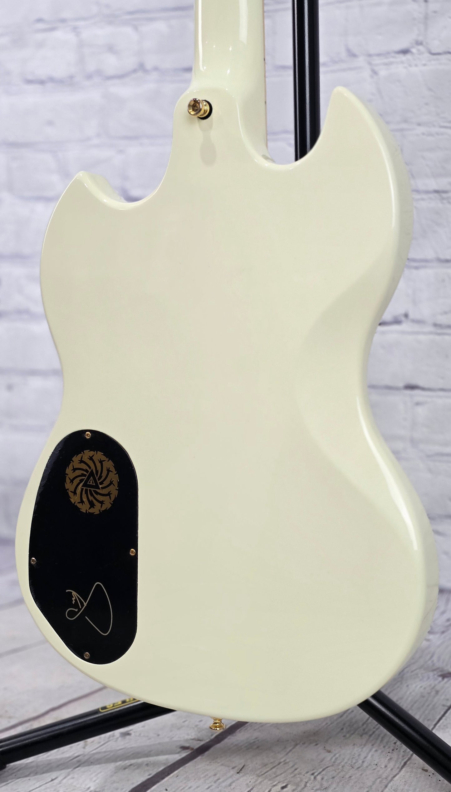 Guild Polara Kim Thayil Signature 6 String Electric Guitar Vintage White