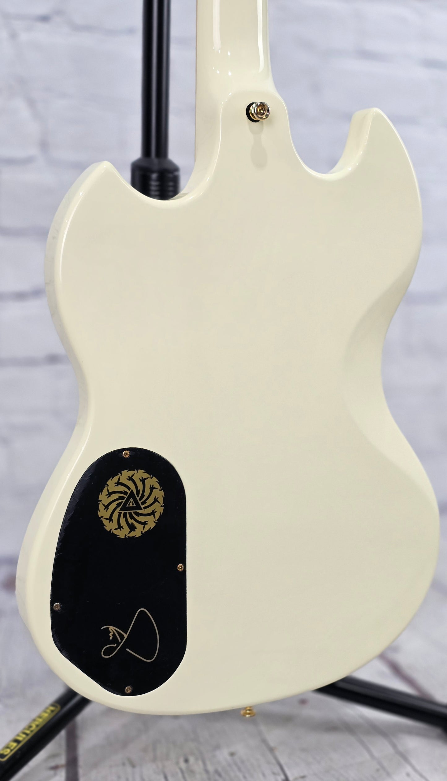 Guild Polara Kim Thayil Signature 6 String Electric Guitar Vintage White