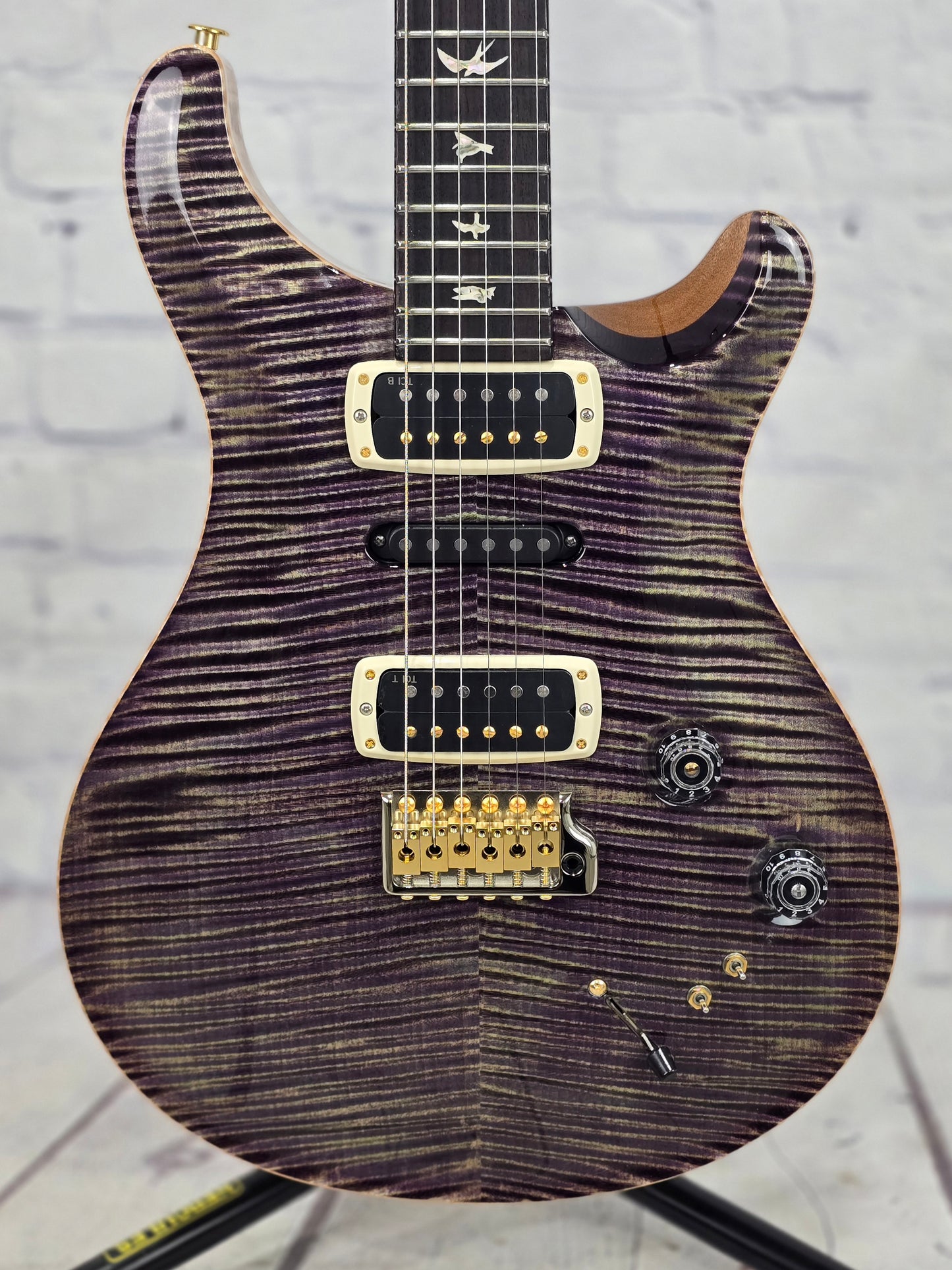 Paul Reed Smith PRS Guitars Modern Eagle V 10 Top 6 String Electric Guitar Aurora Borealis