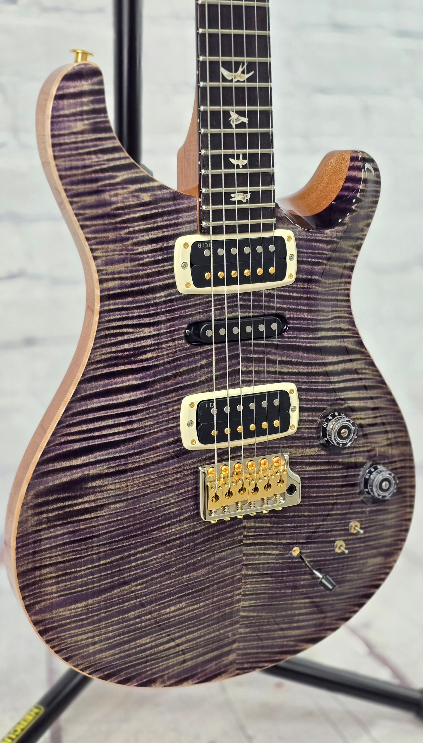 Paul Reed Smith PRS Guitars Modern Eagle V 10 Top 6 String Electric Guitar Aurora Borealis