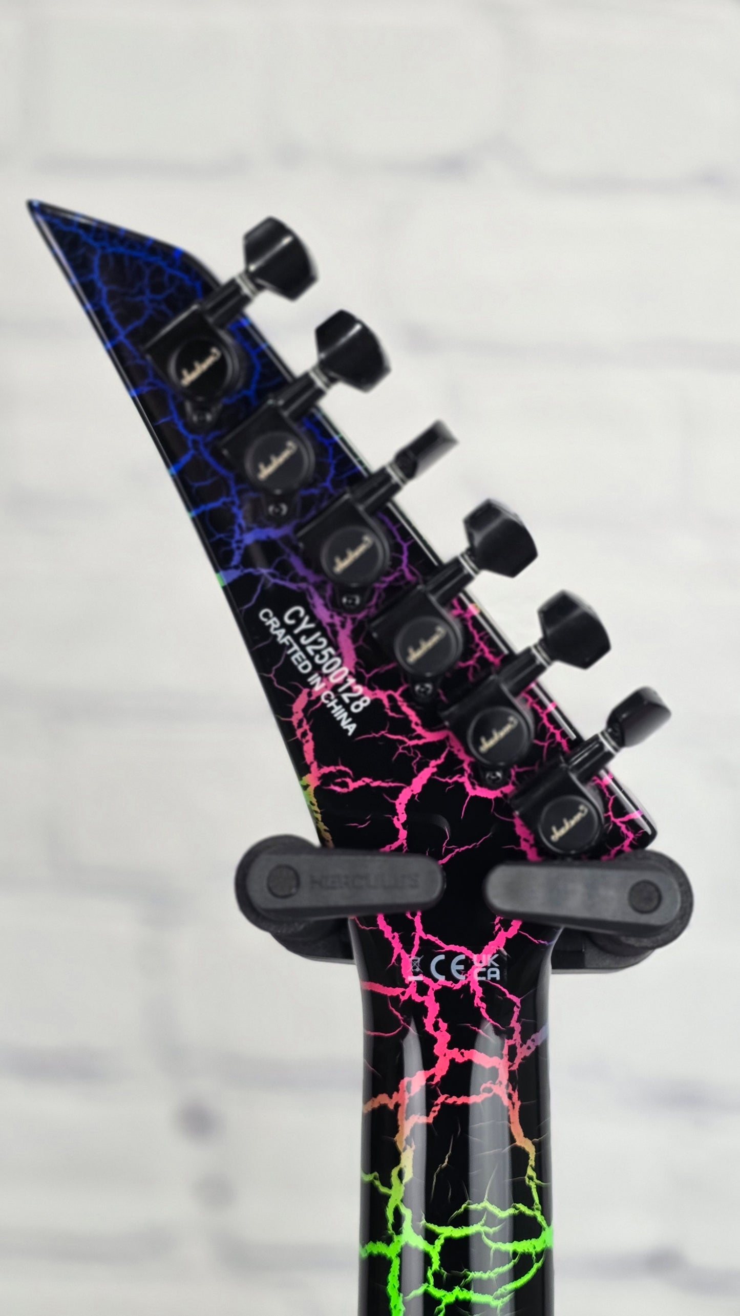 Jackson Guitars Pro Plus Soloist SL2 6 String Electric Guitar Bruised Crackle