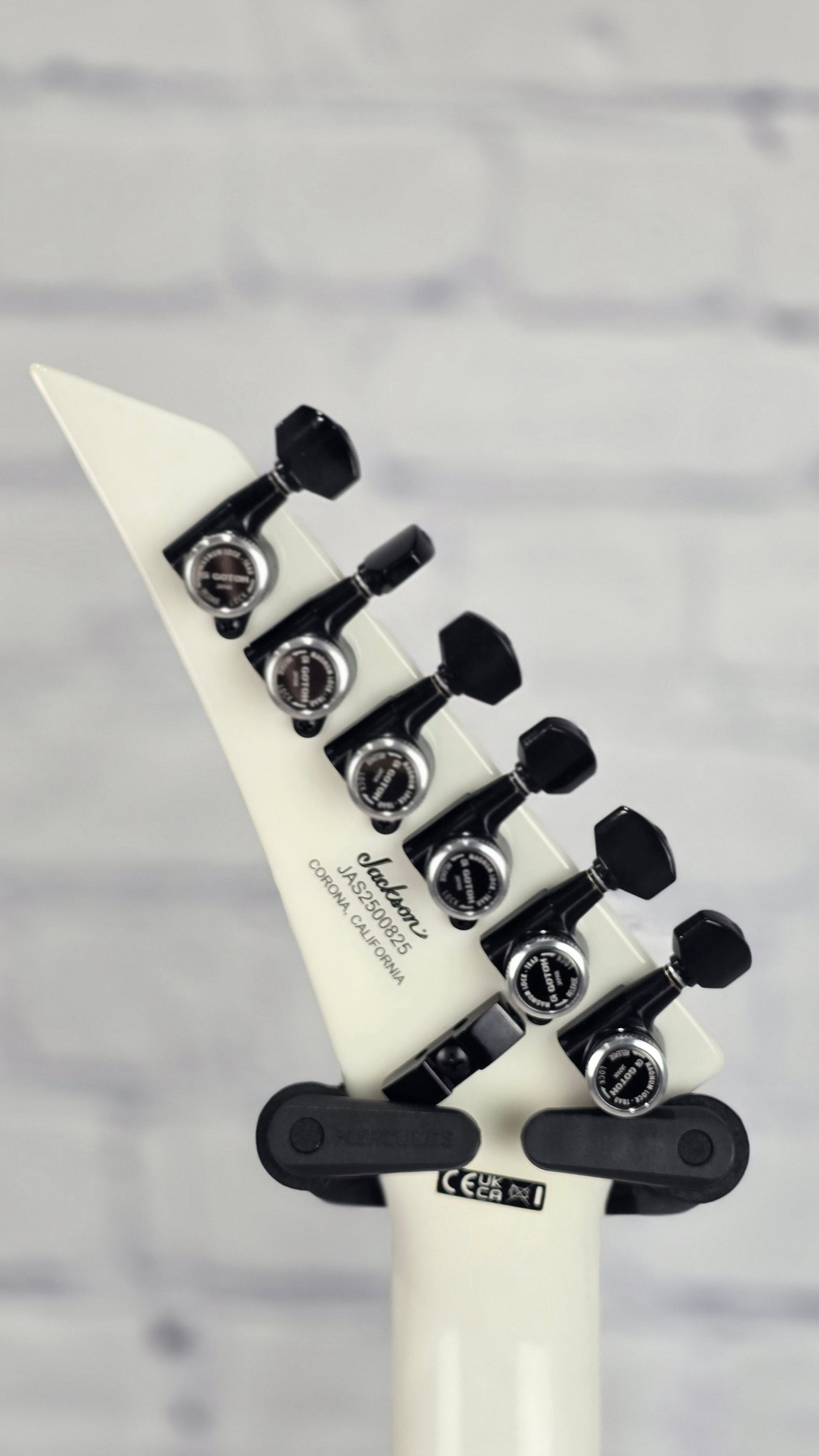 Jackson Guitars American Series Soloist SL2 DX 6 String Electric Guitar Snow White