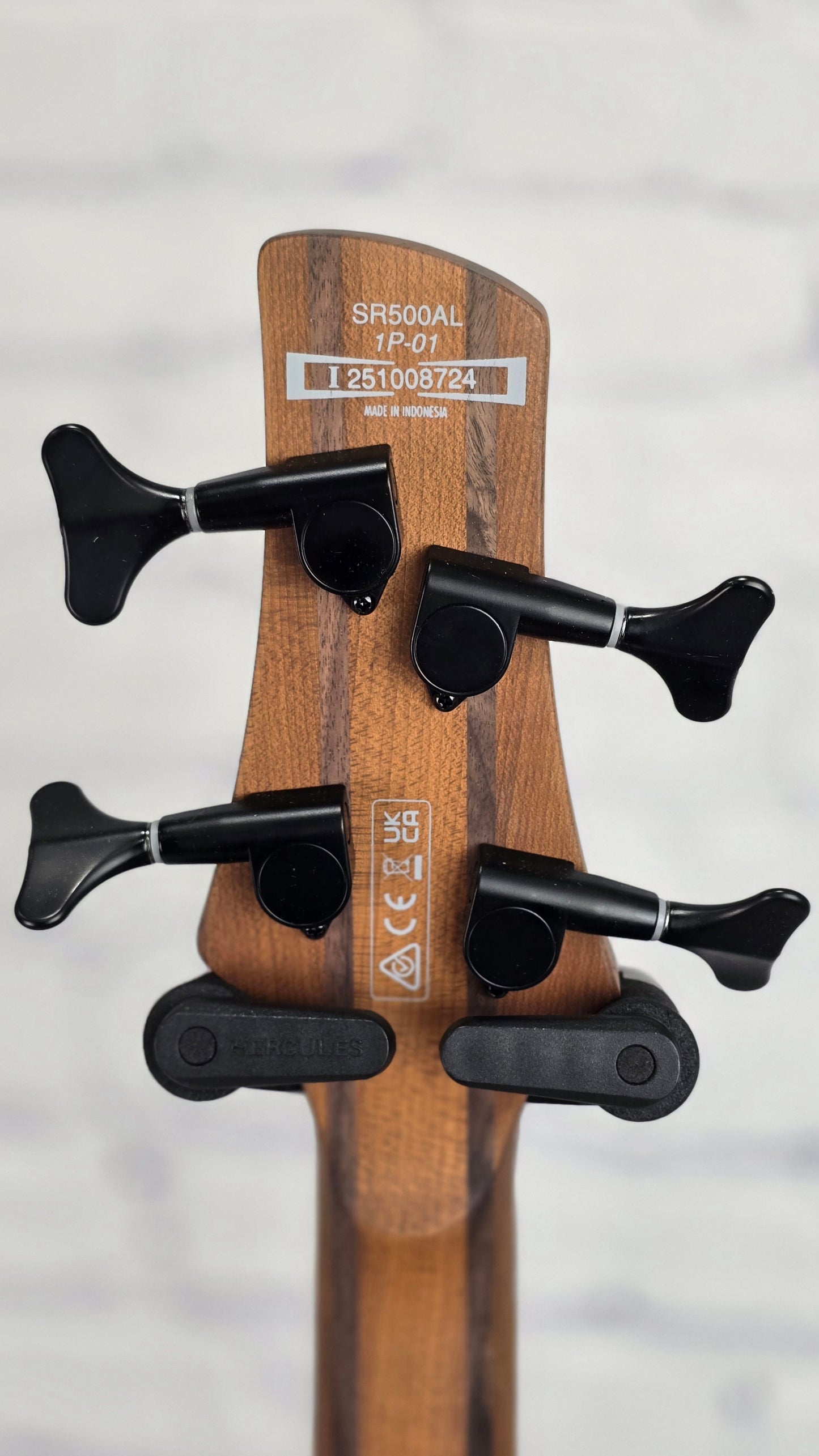 Ibanez SR500AL MHL Left Handed 4 String Bass Mahogany Brown Burst Low Gloss Lefty