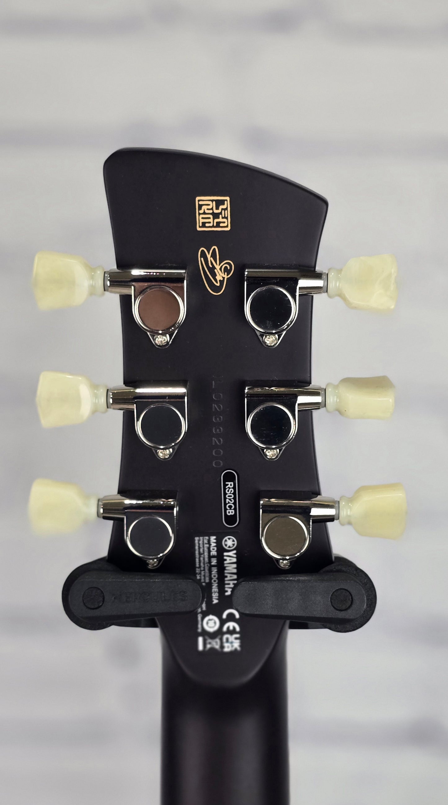 Yamaha Revstar Chris Buck Signature 6 String Electric Guitar RS02CB HG Honey Gold