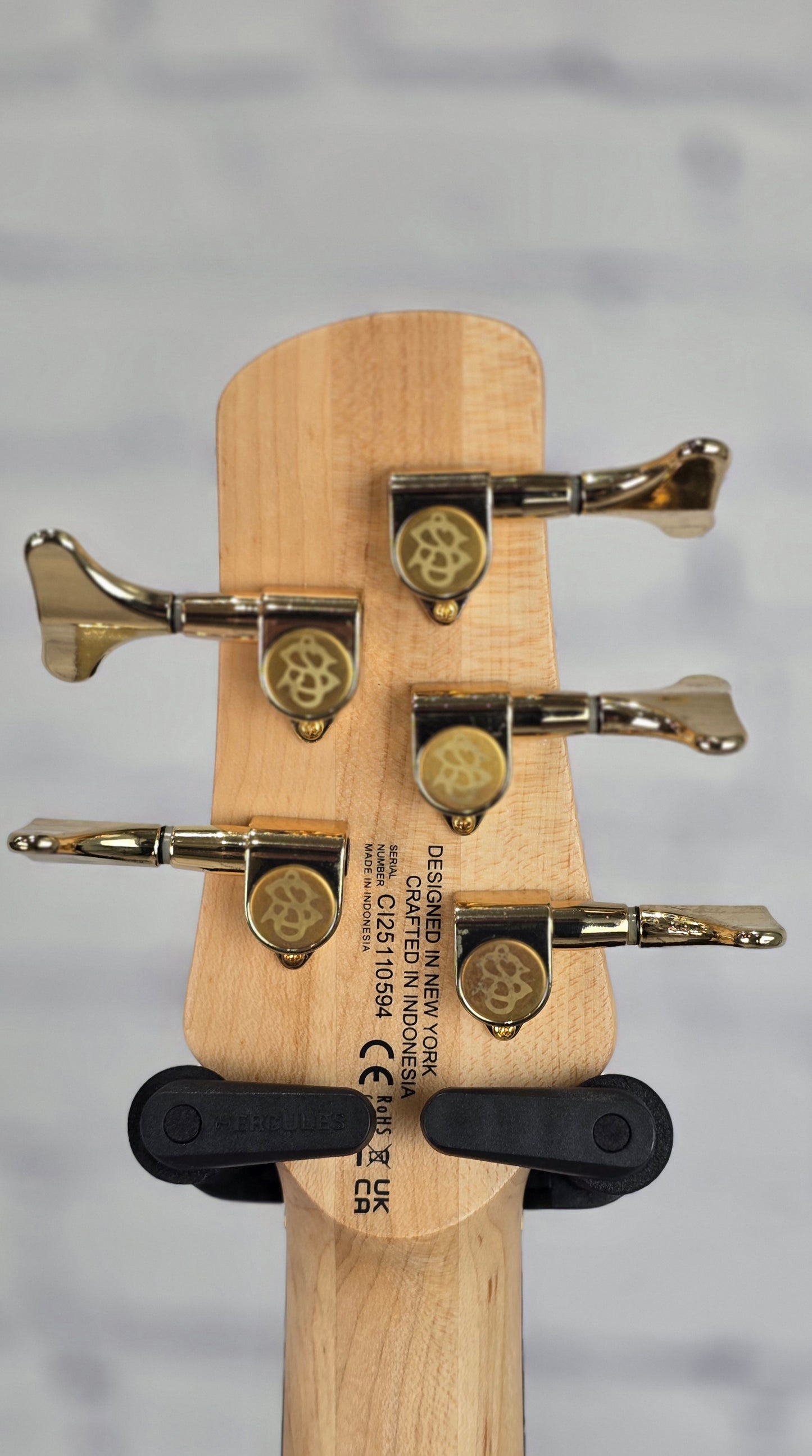 Spector NS Icon NS-5 Bolt-On 5 String Bass Black Stain Quilt Gloss