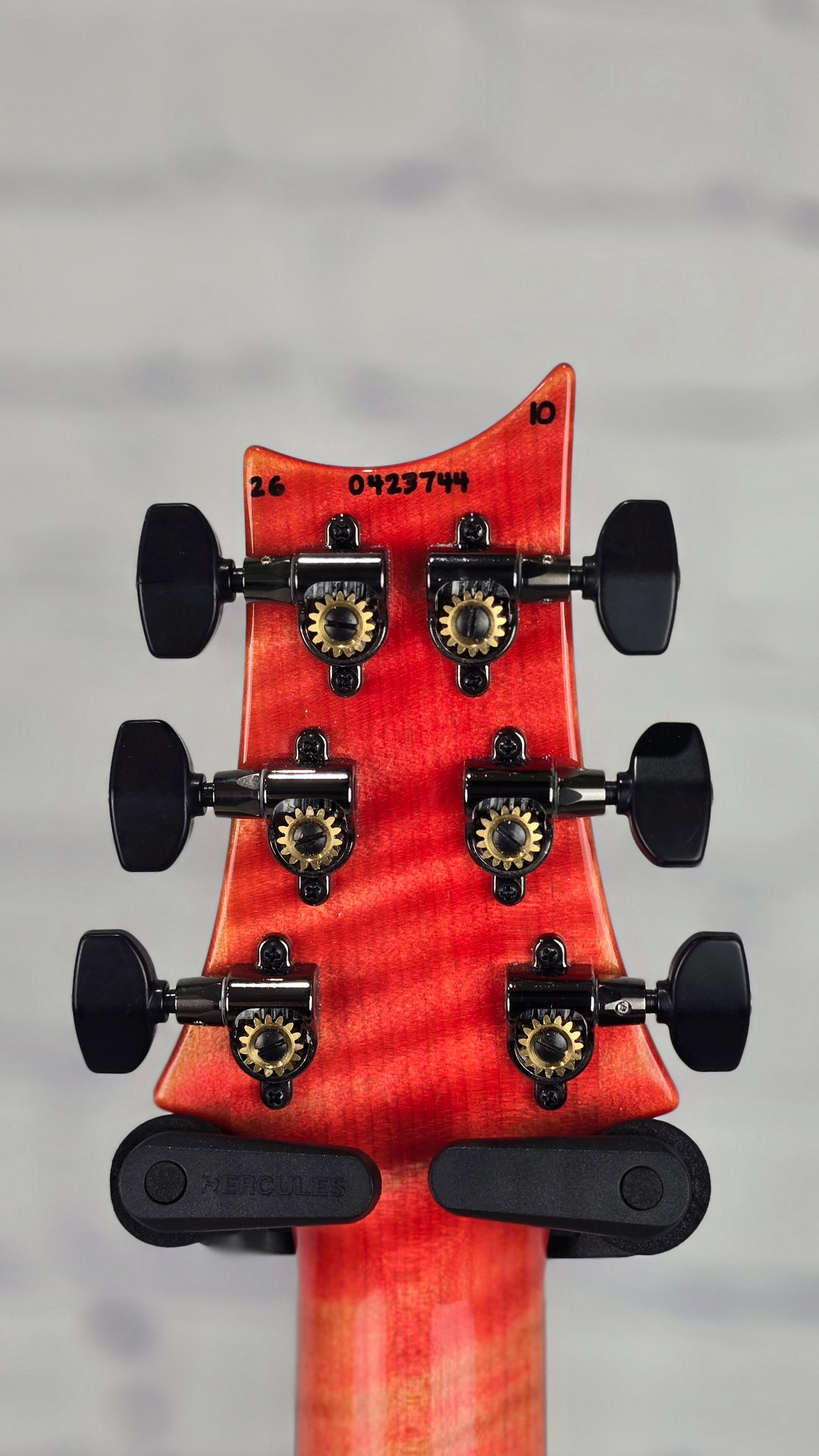 Paul Reed Smith PRS Guitars Custom 24-08 6 String Electric Guitar 10 Top Limited Private Stock Salmon