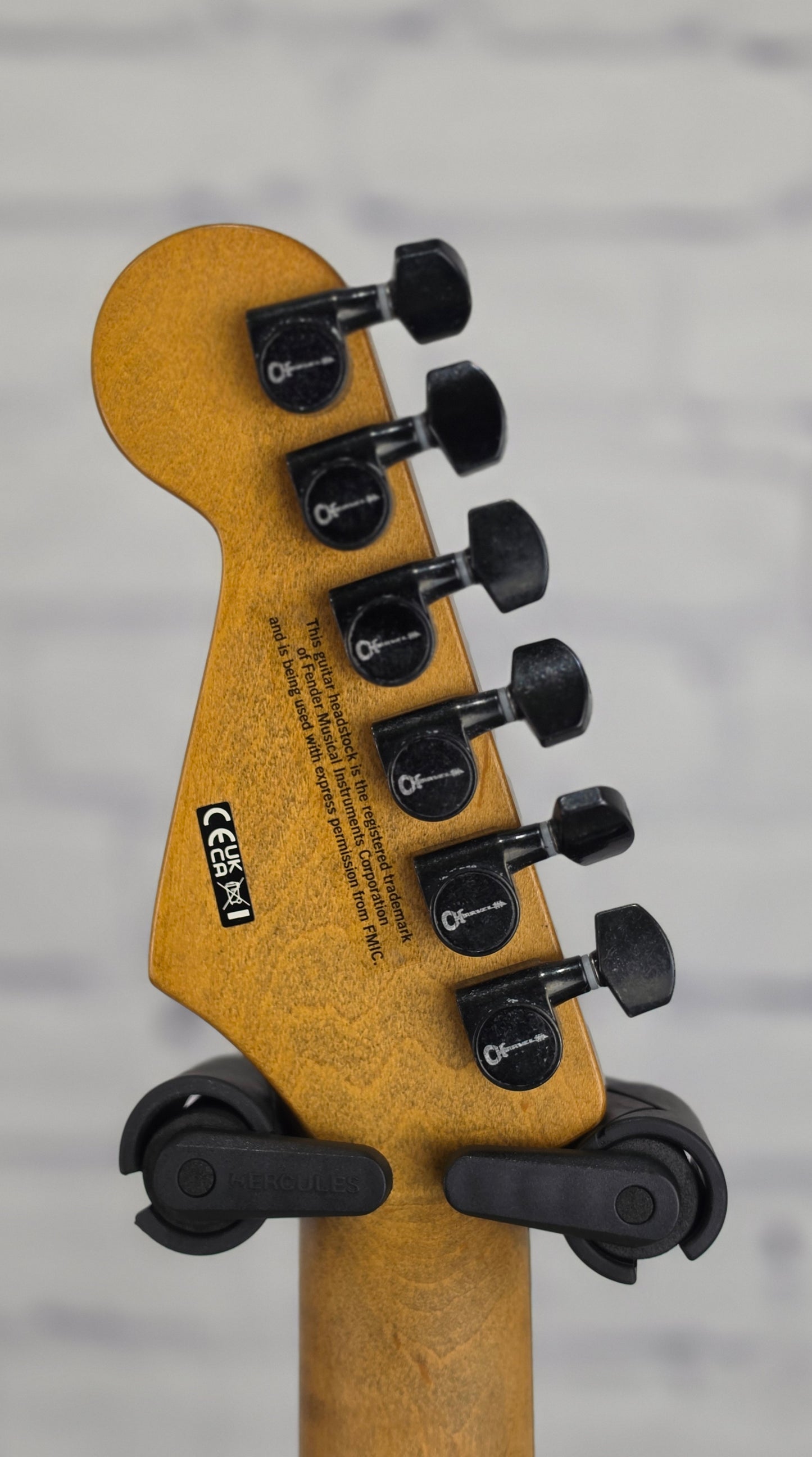 Charvel Pro-Mod Relic San Dimas Style 1 HH FR PF 6 String Electric Guitar Weathered Black