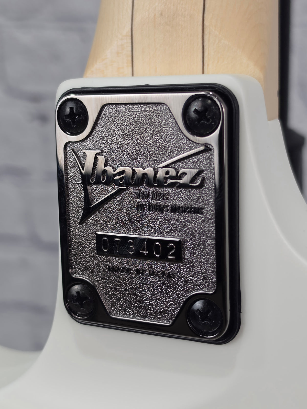Ibanez Genesis RG550 GRF 6 String Electric Guitar White Flat Japan