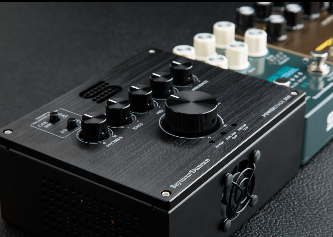 Seymour Duncan PowerStage 200 Pedal Board Guitar Power Amplifier Black