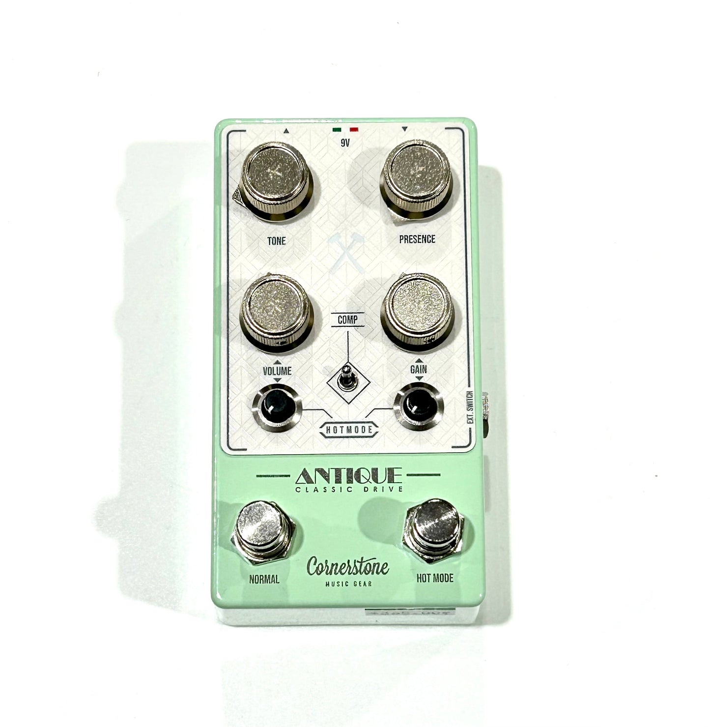 Cornerstone Music Gear Antique V3 Classic Drive Pedal Surf Green