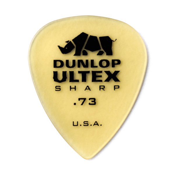 Dunlop Ultex Sharp 0.73mm Guitar Picks (6 Pack)