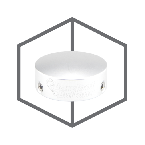 Barefoot Buttons Version 1 (Silver/Skirtless)