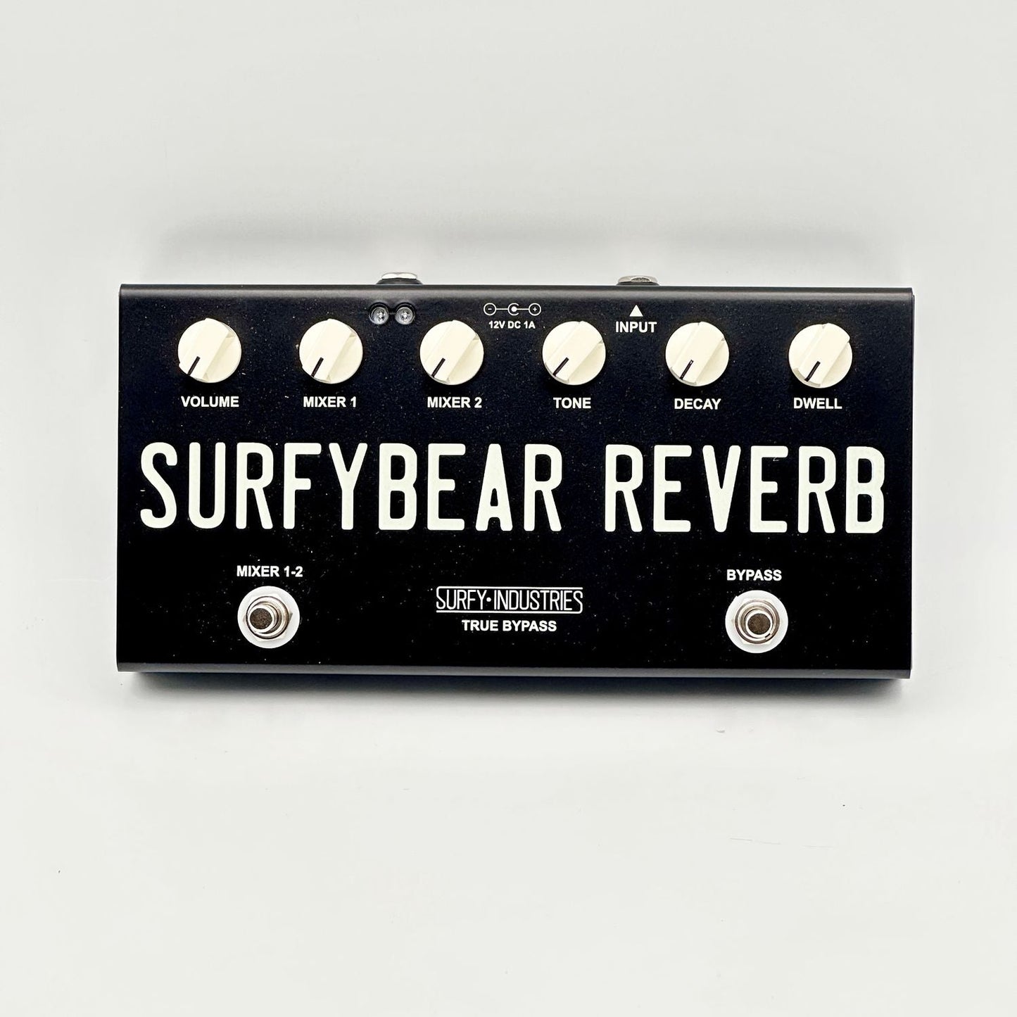 Surfy Industries SurfyBear Compact Reverb Pedal Black