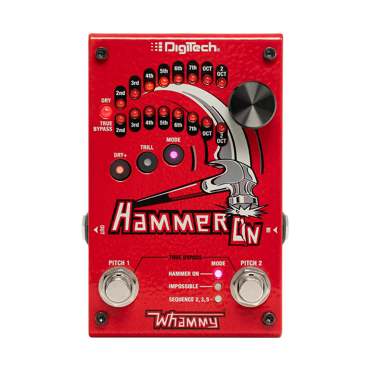 Digitech Hammer On Pitch Effect Pedal