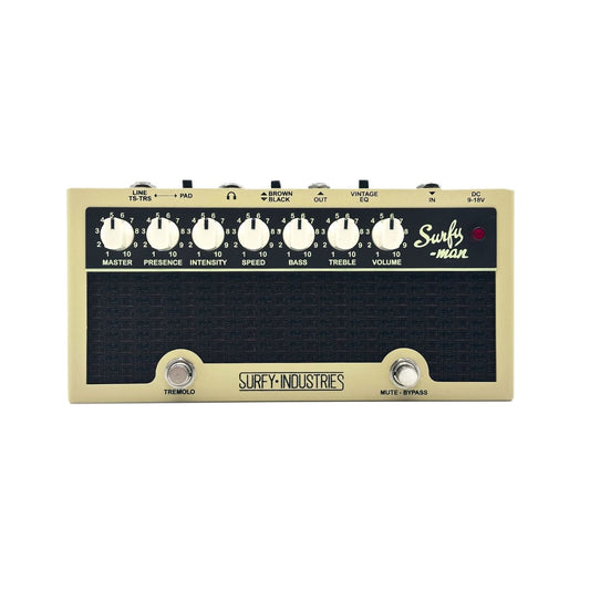 Surfy Industries SurfyMan Brownface Amp Emulator Pedal
