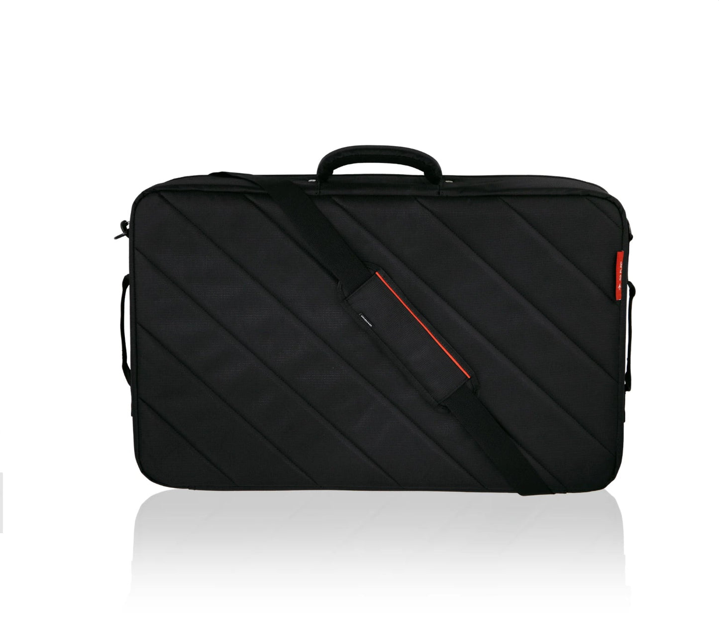 Mono Pedalboard Rail with Stealth Club Case (Medium, Black)