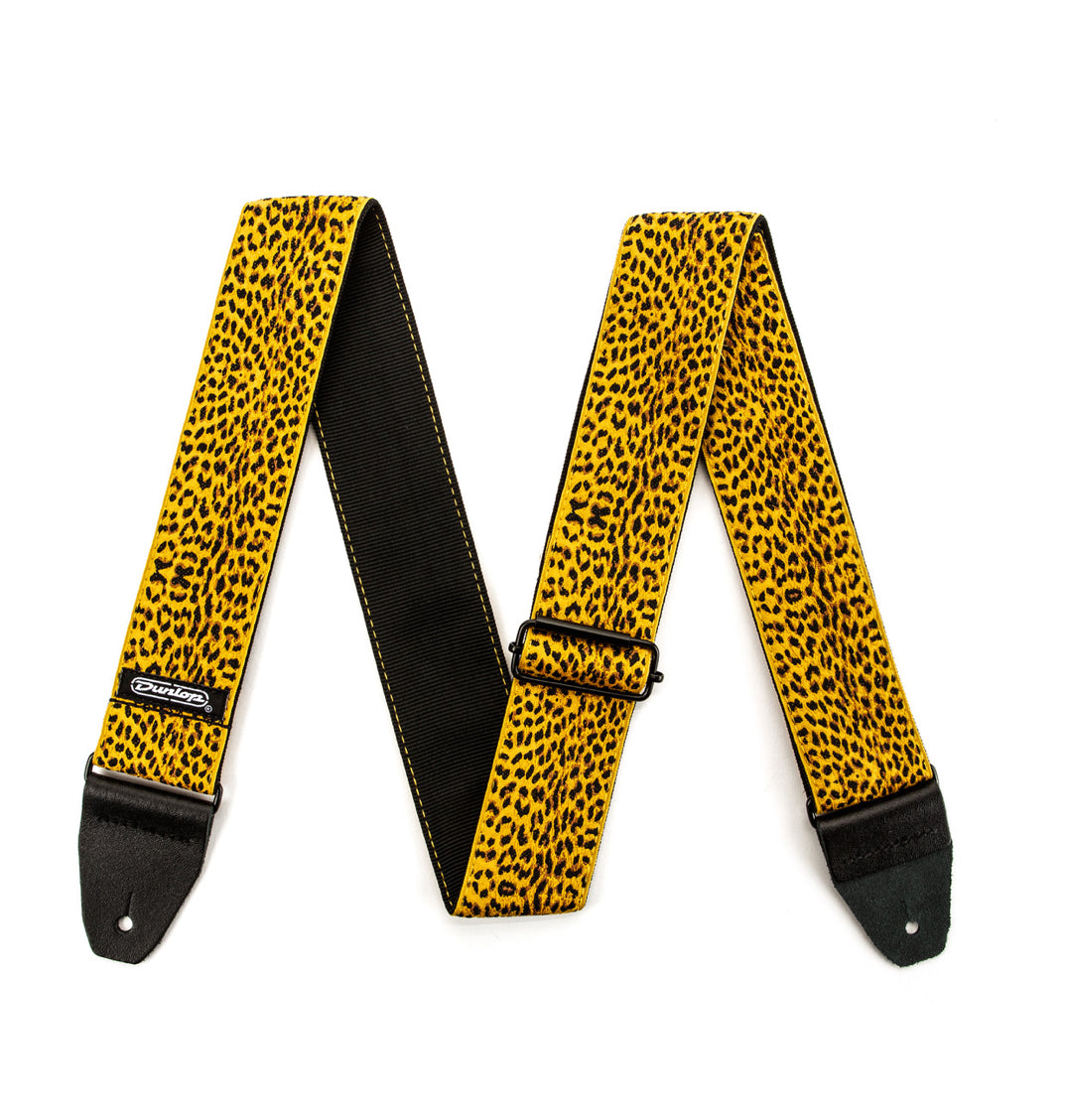 Dunlop Jacquard Leopard Skin Guitar Strap