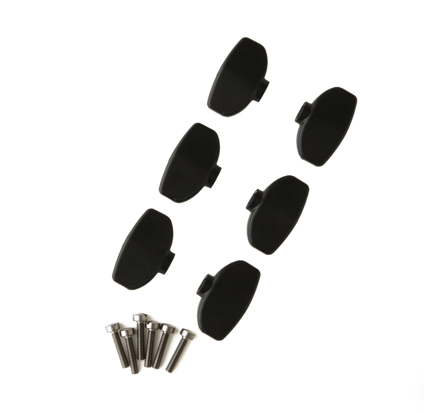 Paul Reed Smith PRS Phase III Wing Tuner Buttons OEM Replacement Parts - Black (6)