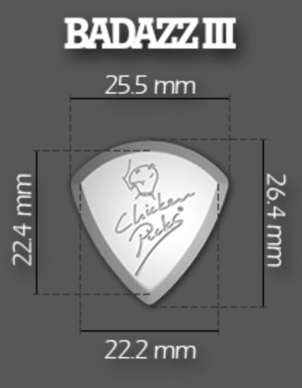 Chicken Picks BADAZZ III (2.0mm)