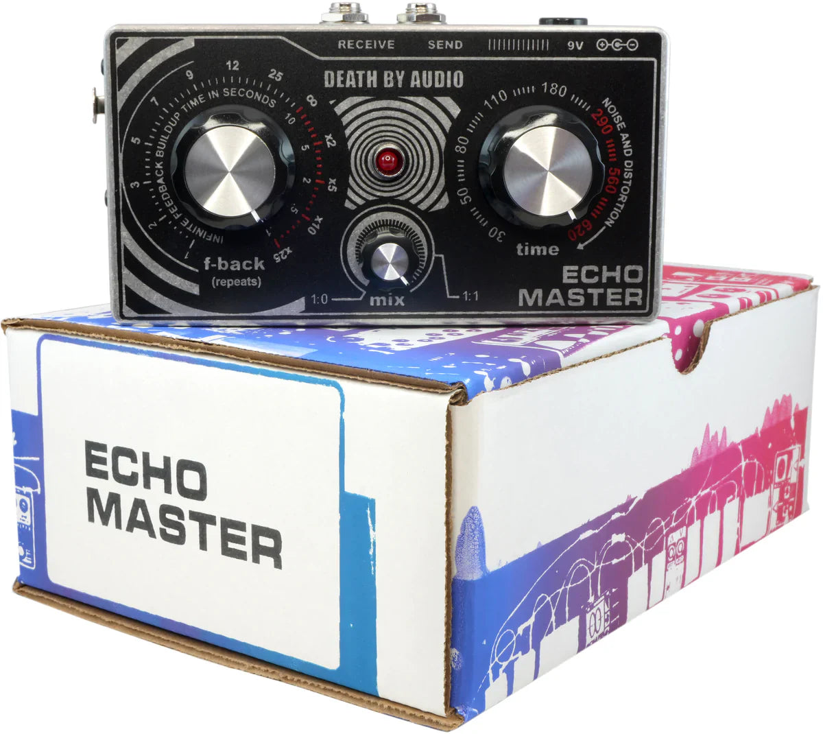 Death by Audio Echo Master Lo-Fi Analog Tape Delay Pedal