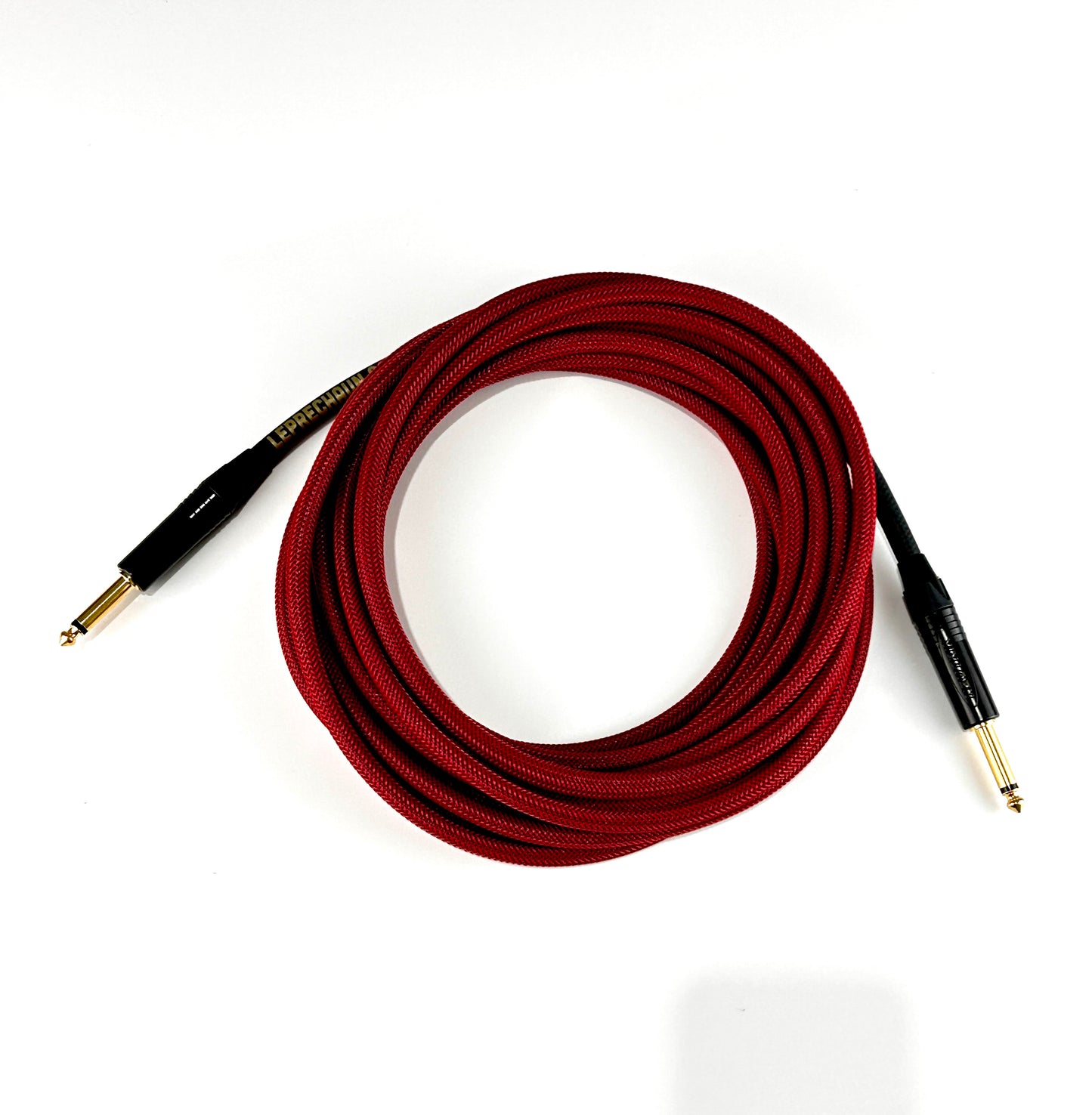 Leprechaun Gold Instrument Cable (Red)