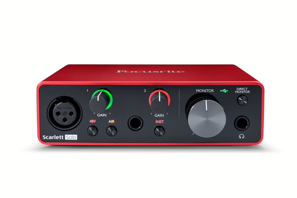 Focusrite Scarlett Solo (3rd Gen)