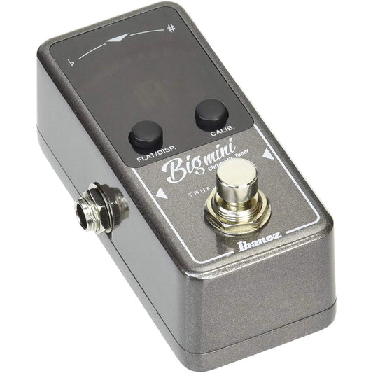 Ibanez Big Mini Chromatic Tuner Stomp Box Pedal