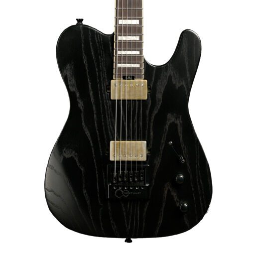 Balaguer Guitars Woodman BB Beau Burchell Signature 6 String Electric Guitar Rustic Black