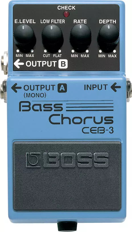 ギター BOSS CEB-3 Boss CEB-3 Bass Chorus Pedal – Guitar Brando