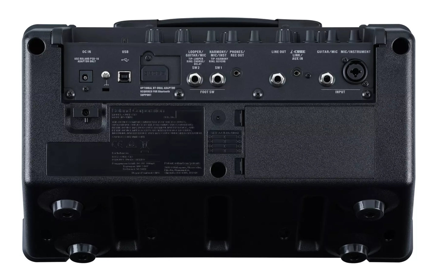 Boss CUBE Street II Battery-Powered Stereo Guitar Amplifier Black Tolex