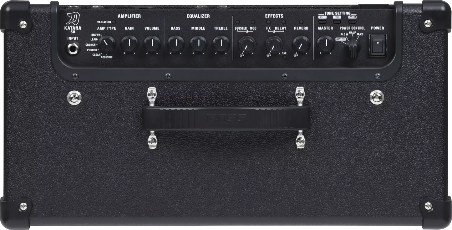 Boss Katana Gen. 3 1x10 Combo Amplifier 50w Black Tolex