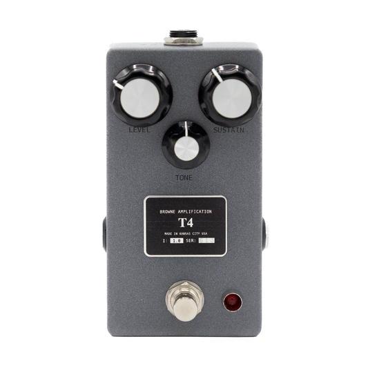 Browne Amplification T4 Transistor Fuzz Pedal