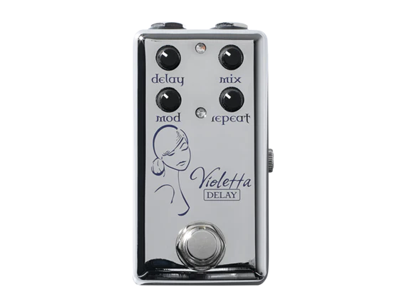 Red Witch Seven Sisters Violetta Delay Pedal