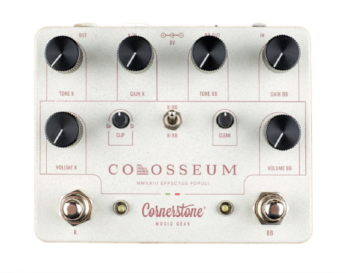 Cornerstone Music Gear Colosseum Dual Overdrive Pedal