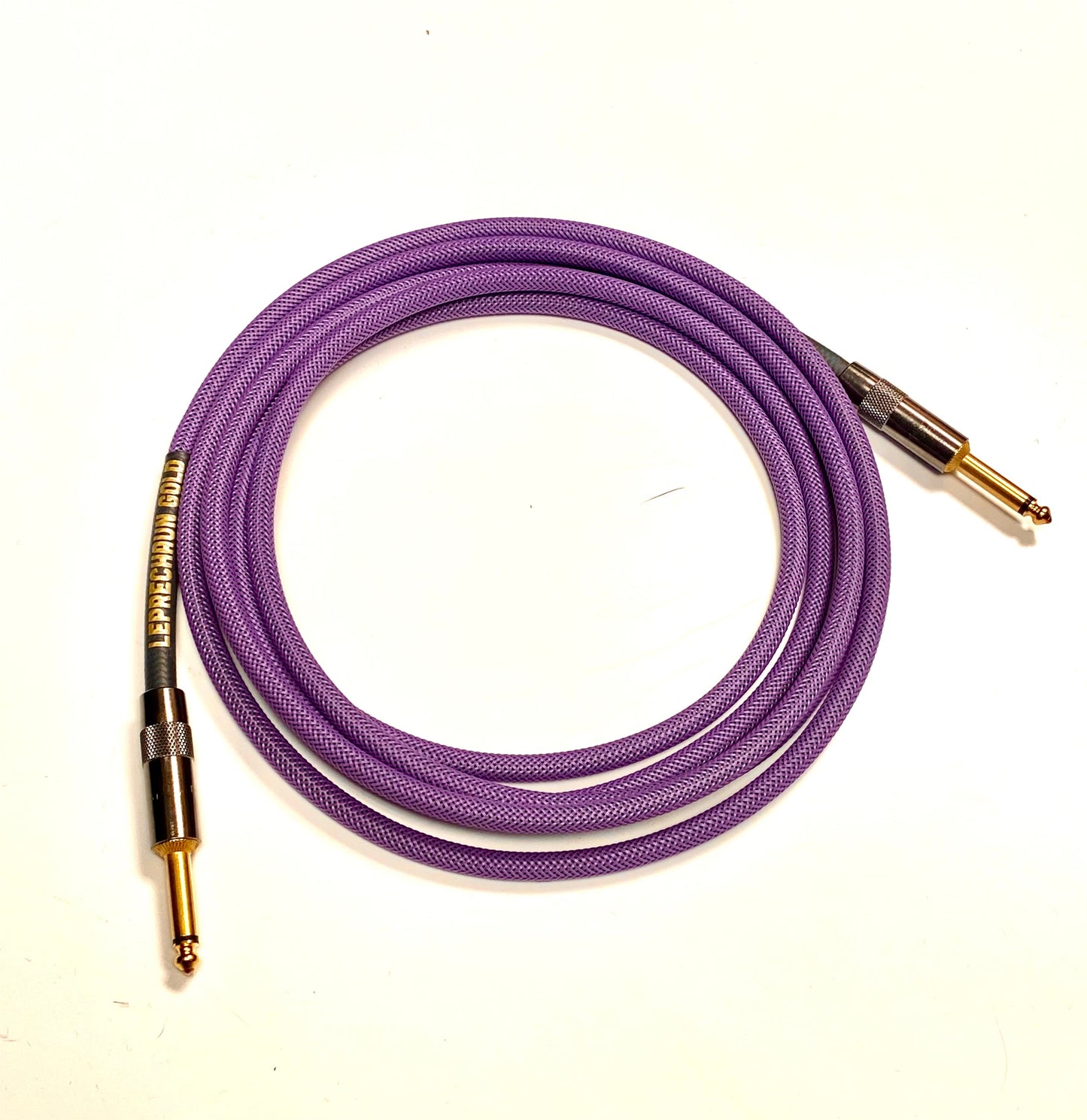 Leprechaun Gold Instrument Cable (Vivid Violet)