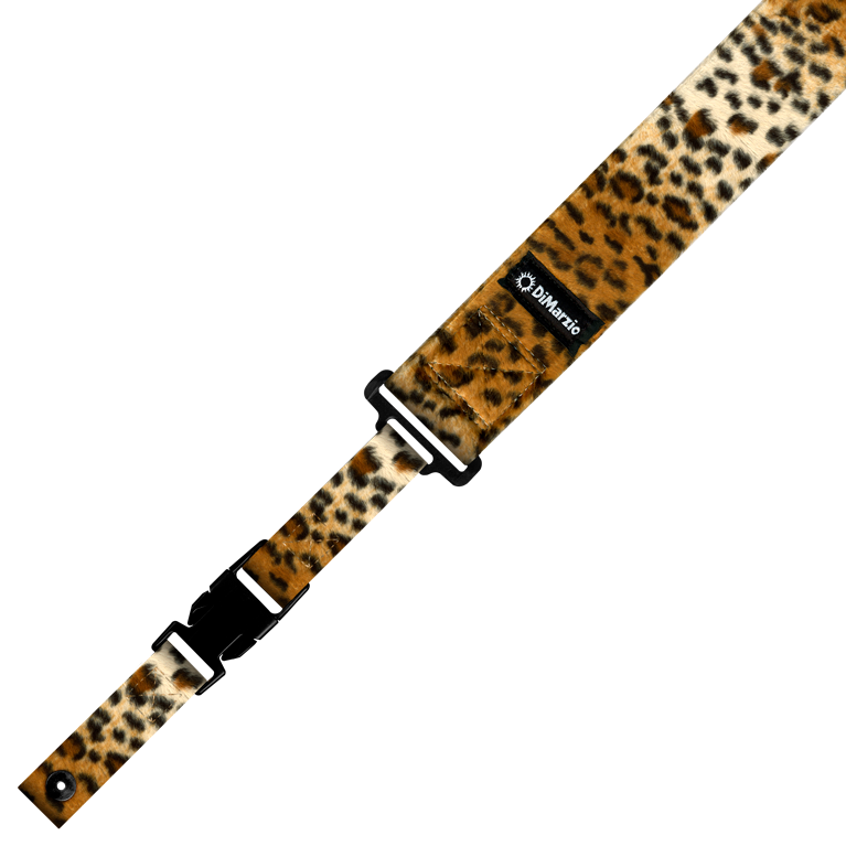 Dimarzio Cliplock Guitar Strap Cheetah DD2230CH