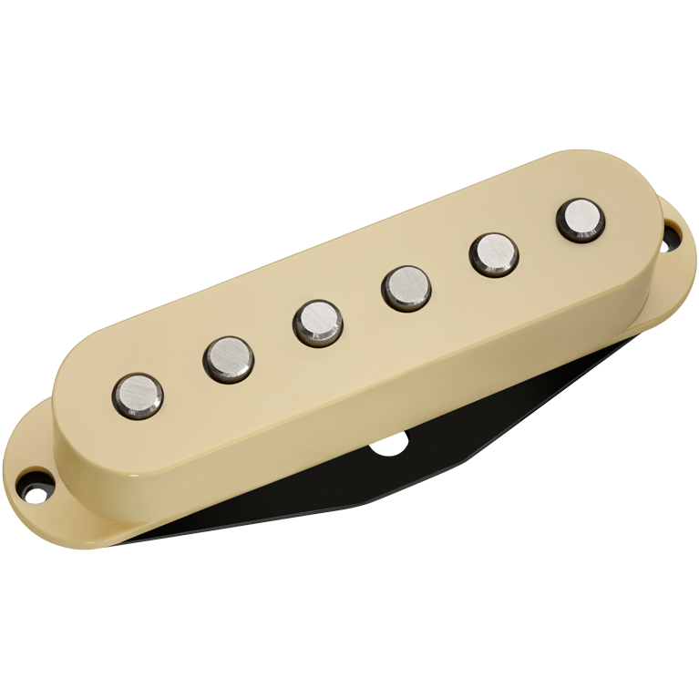 Dimarzio DP175SCR True Velvet Single Coil Middle Pickup Cream
