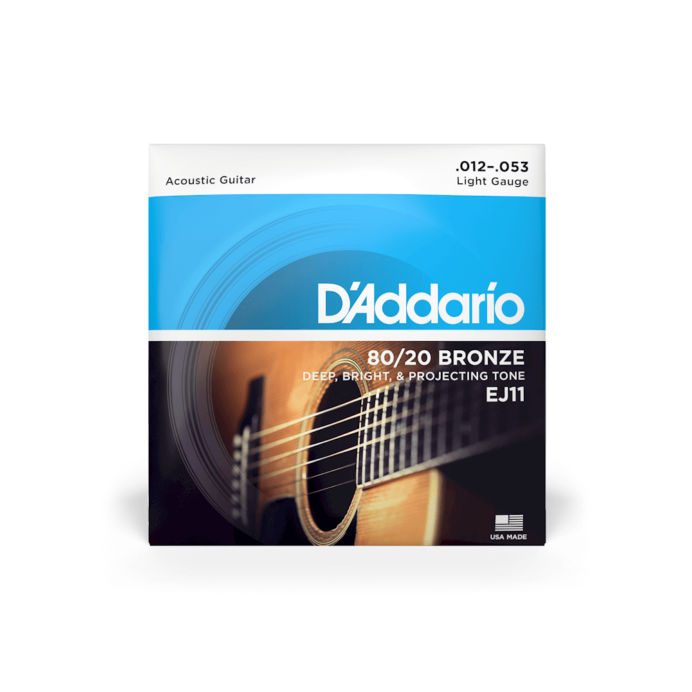 D'addario Acoustic Guitar Strings 80/20 Bronze