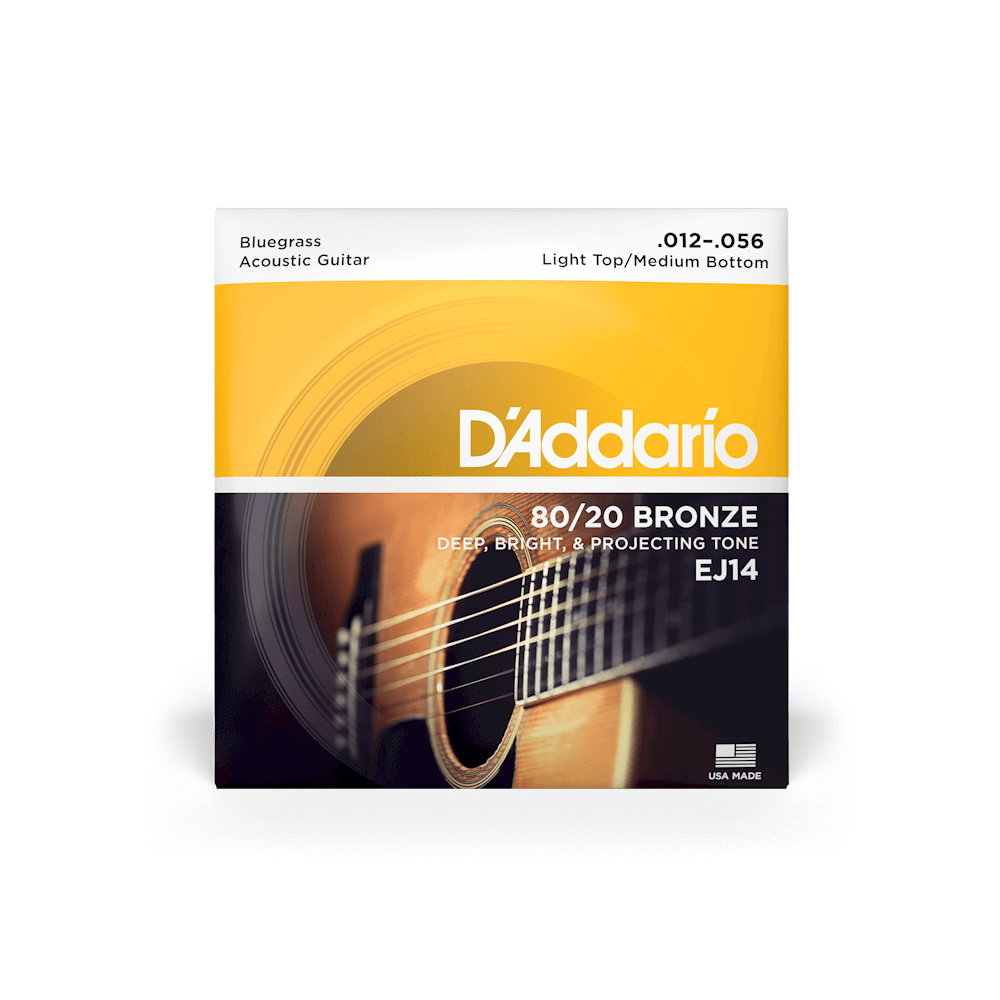 D'addario Acoustic Guitar Strings 80/20 Bronze