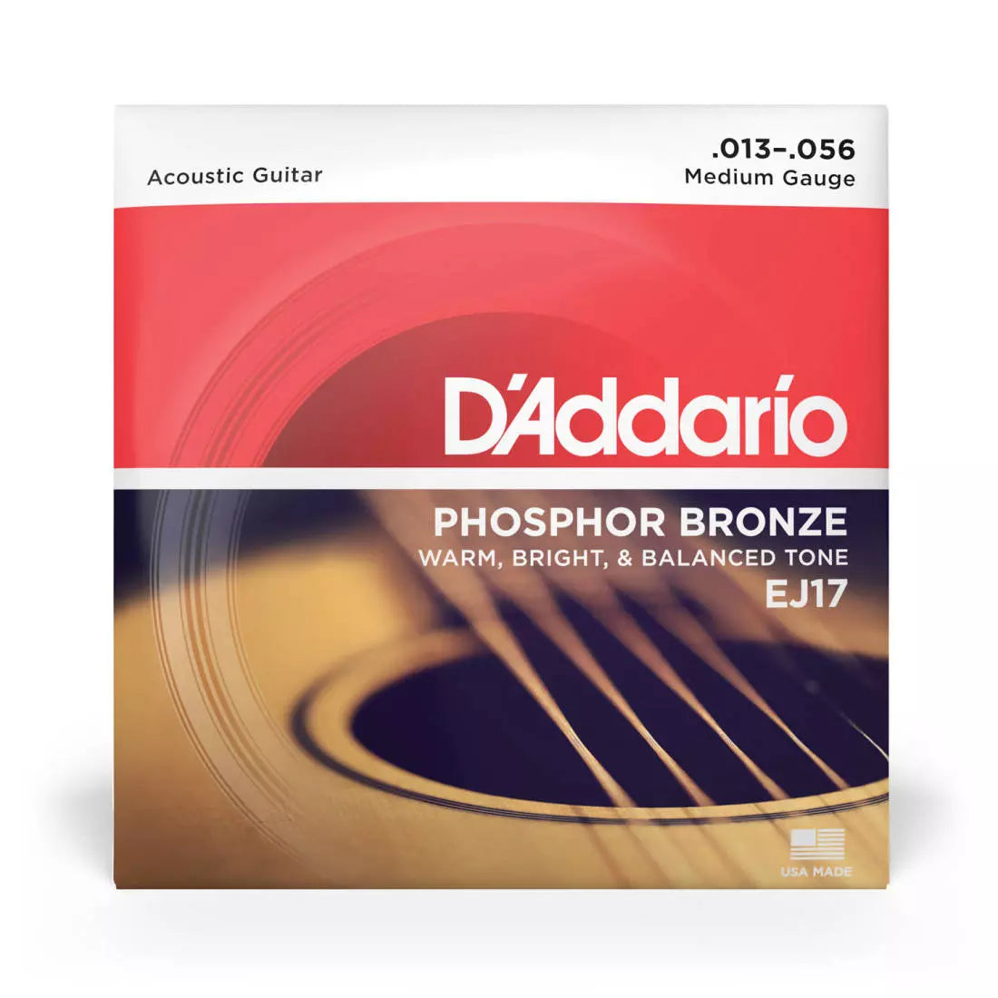 D'addario Acoustic Guitar Strings Phosphor Bronze