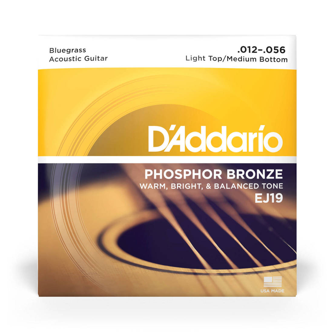 D'addario Acoustic Guitar Strings Phosphor Bronze