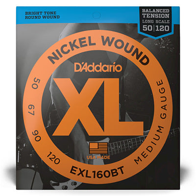 D'Addario XL Nickel Wound Bass Guitar Strings
