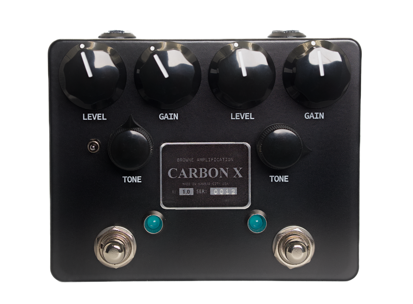 Browne Amplification Carbon X Dual Overdrive Pedal