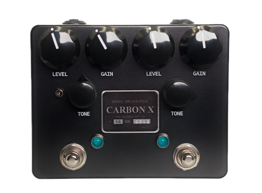 Browne Amplification Carbon X Dual Overdrive Pedal
