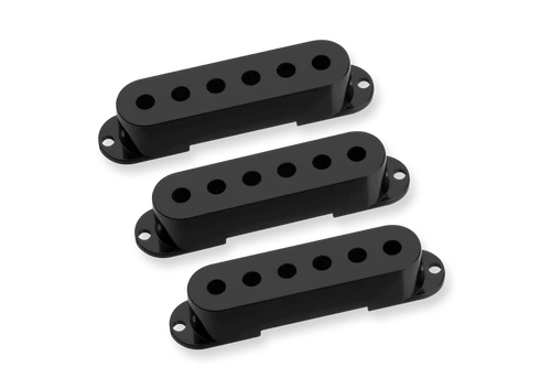 Seymour Duncan Strat Pickup Covers (3) Black No Logo