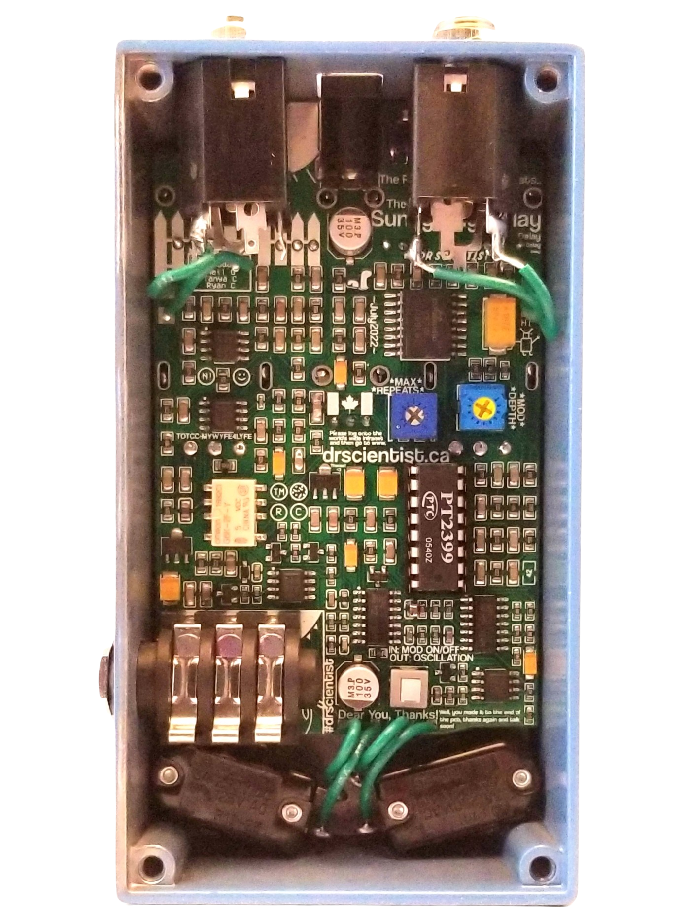 Dr. Scientist Sunny Day Delay Pedal Blackout